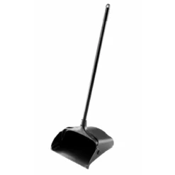 Rubbermaid® Executive Series™ Lobby Pro® 12.75" Black Dustpan w/ Wheels