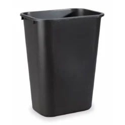Rubbermaid® 10.25 Gallon Black Trash Container