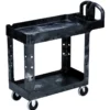 Rubbermaid® Heavy Duty 2-Shelf Service Utility Cart (#4500-88)