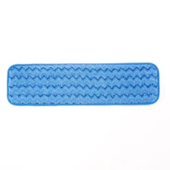 Rubbermaid® Hygen™ 18" Blue Microfiber Wet Mop Pads w/ Blue Edging - Case of 12