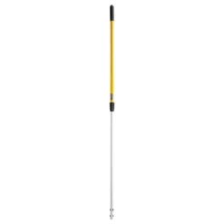Rubbermaid® Hygen™ Extendable 48" - 72" Quick Connect Yellow Aluminum Mop Handle