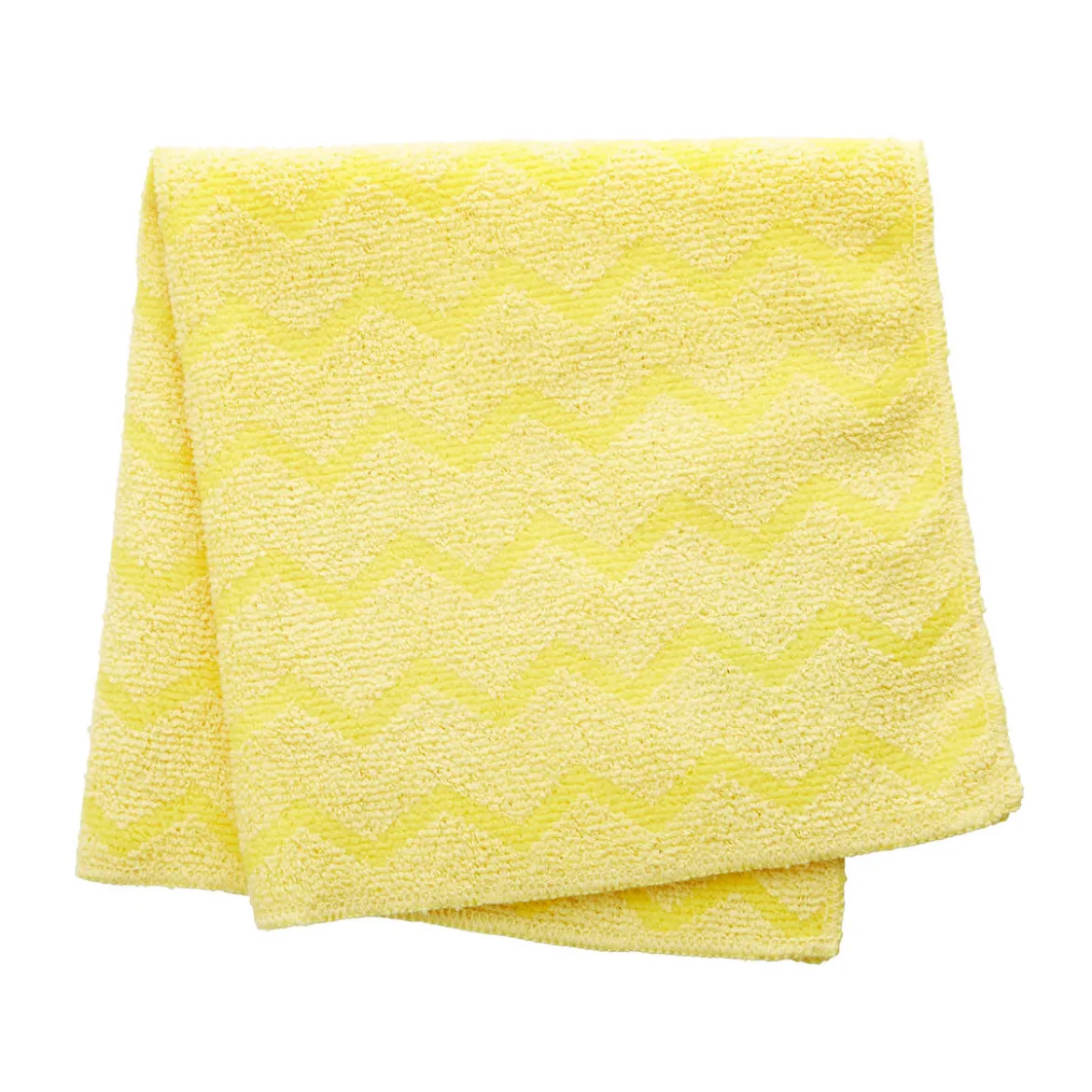 Rubbermaid® Hygen™ Yellow Premium Microfiber Cloth w/ Agitation Strips (16" x 16")