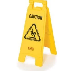 Rubbermaid® Multilingual Caution Wet Floor Sign