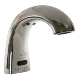 Rubbermaid® OneShot® Low Profile Polished Chrome Lotion & Soap Dispenser (800 or 1600 ml Refills)