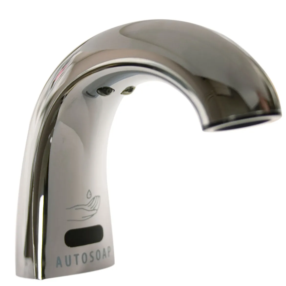 Rubbermaid® OneShot® Low Profile Polished Chrome Lotion & Soap Dispenser (800 or 1600 ml Refills)
