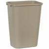 Rubbermaid® 41 Quart Large Wastebasket (#FG295700BEIG) - Beige