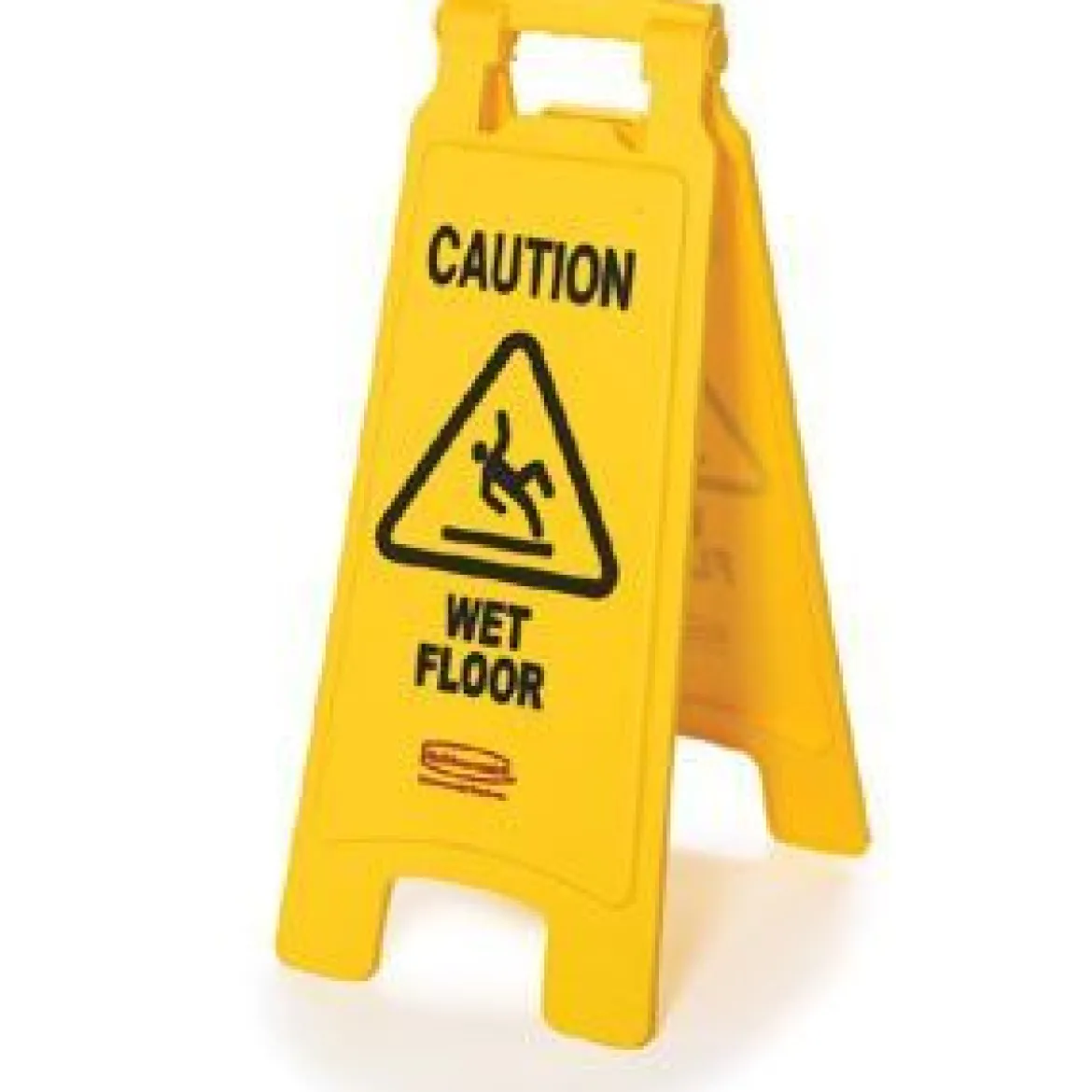 Rubbermaid® 25" Standard Yellow Caution Wet Floor Sign