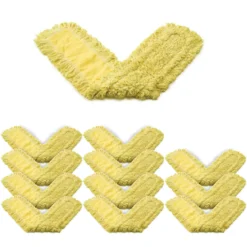 Rubbermaid® 24" Trapper® Yellow Dust Mop (Looped End) - Case of 12