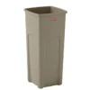 Rubbermaid® Universal 23 Gallon Beige Square Trash Can