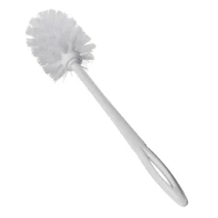 Rubbermaid® 15" White Toilet Bowl Brush w/ Plastic Handle