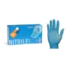 Safety Zone® Food Grade Blue 3.5 Mil Powder-Free Nitrile Gloves (S - XL Sizes Available) - Case of 1000
