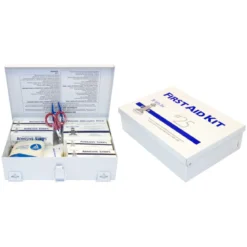 Safety Zone® Medium Sized First Aid Kit (25 Man) - Metal Case