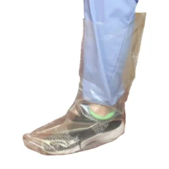 Safety Zone® 6 Mil Polyethylene Boot & Shoe Covers w/ Tie Tops (Size: 2XL) - 125 Pairs