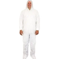 Safety Zone® Polypropylene Bunny Safety Suit w/ Feet (M - 5XL Sizes Available) - Case of 25