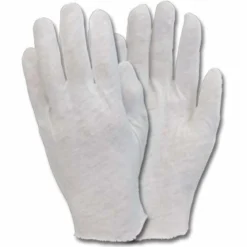 Safety Zone® Premium 100% Cotton Inspection Gloves - Case of 1200