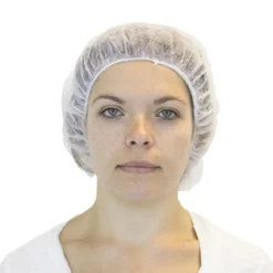 Safety Zone® White Bouffant Caps (19", 21", 24" & 28" Sizes Available) - Case of 1000