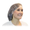 Safety Zone® White Polyester Hair Nets (18" - 30" Sizes) - Case of 1000