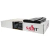 Sak-It™ 12 - 16 Gallon Black Low Density Flat Pack Garbage Bags (24" x 32" | 1.1 Mil) - Case of 500