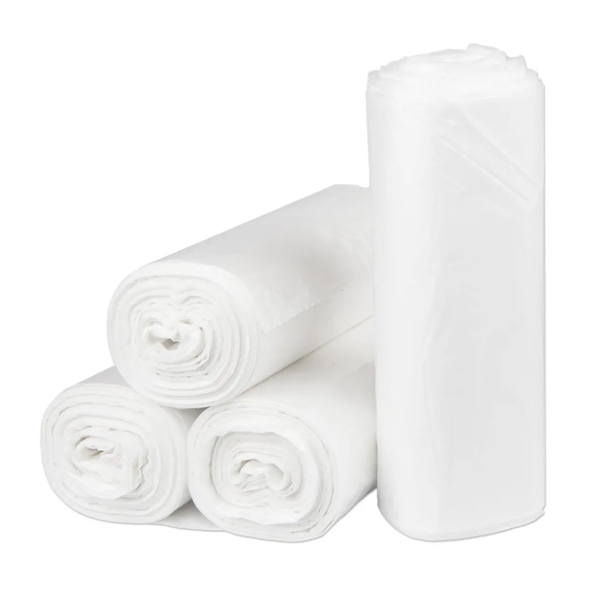 Sak-It™ 20 - 30 Gallon Clear High Density Coreless Trash Can Liners (30" x 36" | 7 Microns) - Case of 500