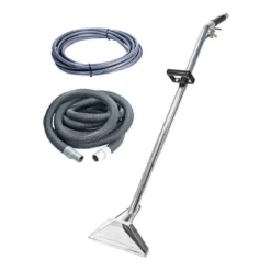 Sandia Sniper 12" Stainless Steel Dual Jet Carpet Cleaning Wand w/ 25' Vacuum & Solution Hoses