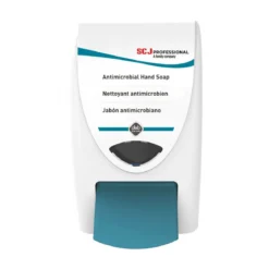 SC Johnson® Cleanse AntiBac Manual Dispensers for Deb® Antimicrobial Hand Soap (2 Liter | White) - Case of 8