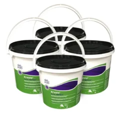 SC Johnson Kresto® Kwik-Wipes®Industrial Oil & Paint Hand Cleansing Wipes (10" x 12" | 130 Wipe Tubs) - Case of 4