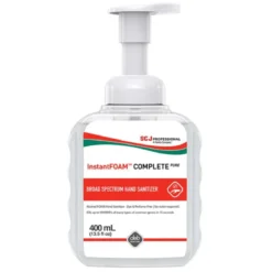 SC Johnson Professional® InstantFOAM™ Complete 80% Alcohol Hand Sanitizer (400 ml Bottles) – Case of 6