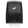 Scott® Essential™ 8" Paper Towel Dispenser w/ Manual Pull Action (#46253) - Black