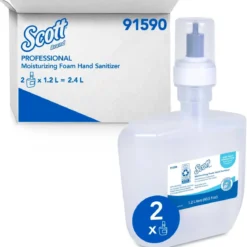Scott® Pro Moisturizing Foam Hand Sanitizer (1200 ml Dispenser Refills) - Case of 2