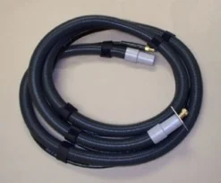 15' Self Contained Carpet Extractor Hose Set w/ Adaptor Plate