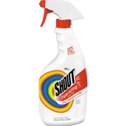 Shout® Unscented Laundry Stain Remover (22 oz Spray Bottles) - Case of 12