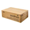 Sodexo 18" Single-Use 100% Polyester Microfiber Mop Pads - Case of 500