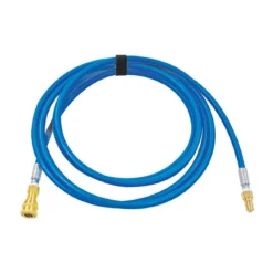 15' Solution Line w/ 1 Male & 1 Female Quick Disconnect (#80-8007-A) for Sandia Carpet Extractors - 1200 PSI Max