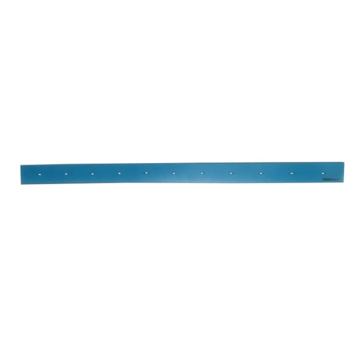 Specialty Polyurethane Blue Rear Squeegee Blade for Rubber Floors (#8118002) on the Trusted Clean 'Dura 18HD' Floor Scrubber