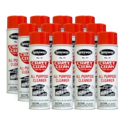 Sprayway® #31 Crazy Clean® Aerosol All Purpose Cleaner (19 oz Aerosol Cans) - Case of 12