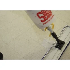 Square Scrub Bucket on a Stick Floor Finish Applicator (18
