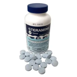 Steramine™ Concentrated Sanitizing Tablets (150 Count Bottles) - Case of 6