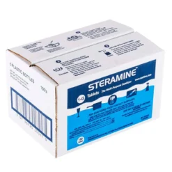 Steramine™ Concentrated Sanitizing Tablets (150 Count Bottles) - Case of 6