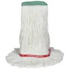 Supreme™ Smooth Nylon Wax Finish Applicator Mop w/ 1.25" Narrow Band (Size: Large | Looped Ends) - Case of 12