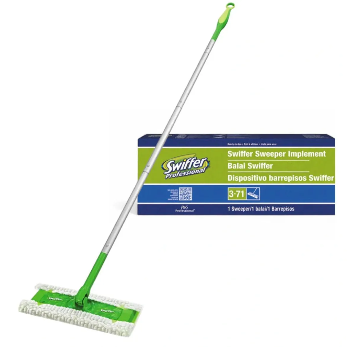 Swiffer® Professional Sweeper w/ 10" Swivel Head