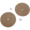 Tan Floor Cleaning Pads for Koblenz P4000 Scrubber - Pack of 2