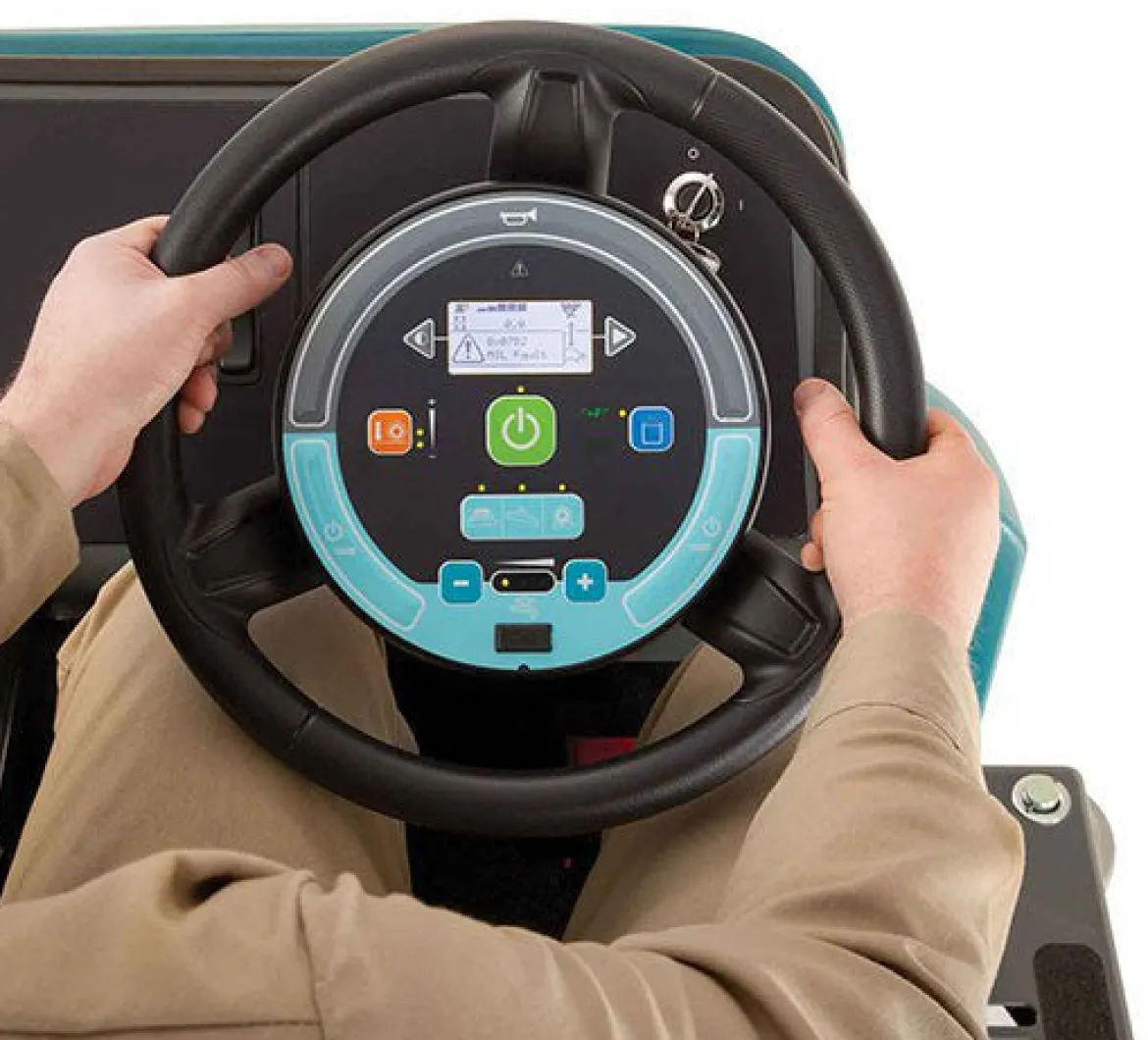 Tennant® T20 Industrial Ride-On Floor Scrubber w/ ES® Extended Scrub & ec-H2O™ Technology Options – 80 Gallons