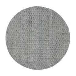 20" Texsteel Pressed Steel Wool Floor Pads (#0000 - #3 Grades) - Case of 12