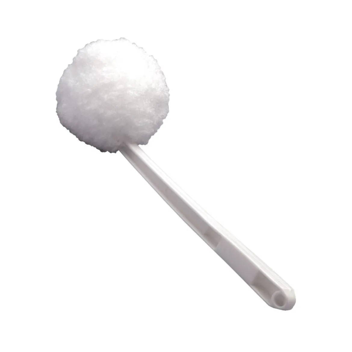 Tolco® Deluxe 12” White Toilet Bowl Mop Brush