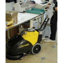 Tornado® BD 14/4 Cordless 14" Automatic Floor Scrubber w/ Brush - 3.5 Gallons