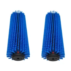 Tornado® 13" Blue Stiff Bristle Heavy Duty Floor Scrubbing Brushes (#93122.1) for the 'Vortex 13' CRB Scrubber - Pack of 2
