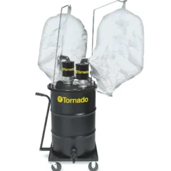 Tornado® Dual External Filter Metal Grinding Recovery Vacuum - Air Powered