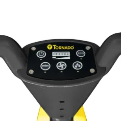 Tornado® Microburst Ultra-Compact 17" Floor Scrubber w/ Brushes & Charger (Battery Sold Separately) - 1.3 Gallons