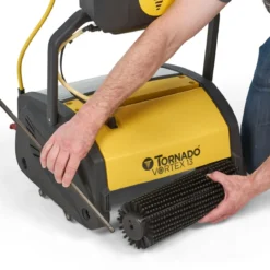Tornado® 'Vortex 13' Counter-Rotating Brush (CRB) Floor Scrubber w/ Brushes - 1 Gallon