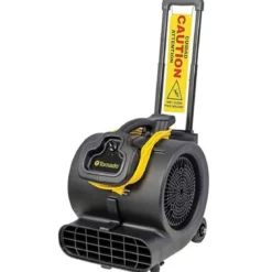 Tornado® Windshear Air Mover Fan w/ Caution Wet Floor Sign (0.6 HP) – 3200 CFM